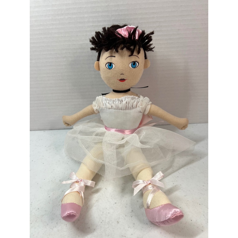 Metropolitan Museum of Art Invitation to Ballet Plush Doll White Tutu 13 Inch